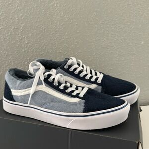 Vans comfy cush terry cloth blue